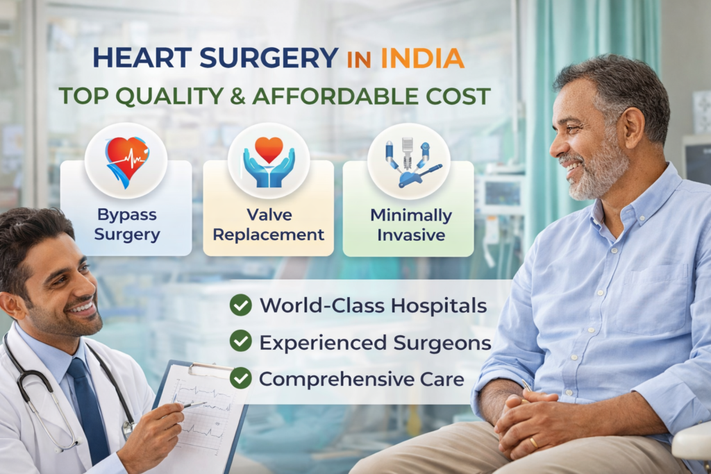 Heart surgery in India for international patients